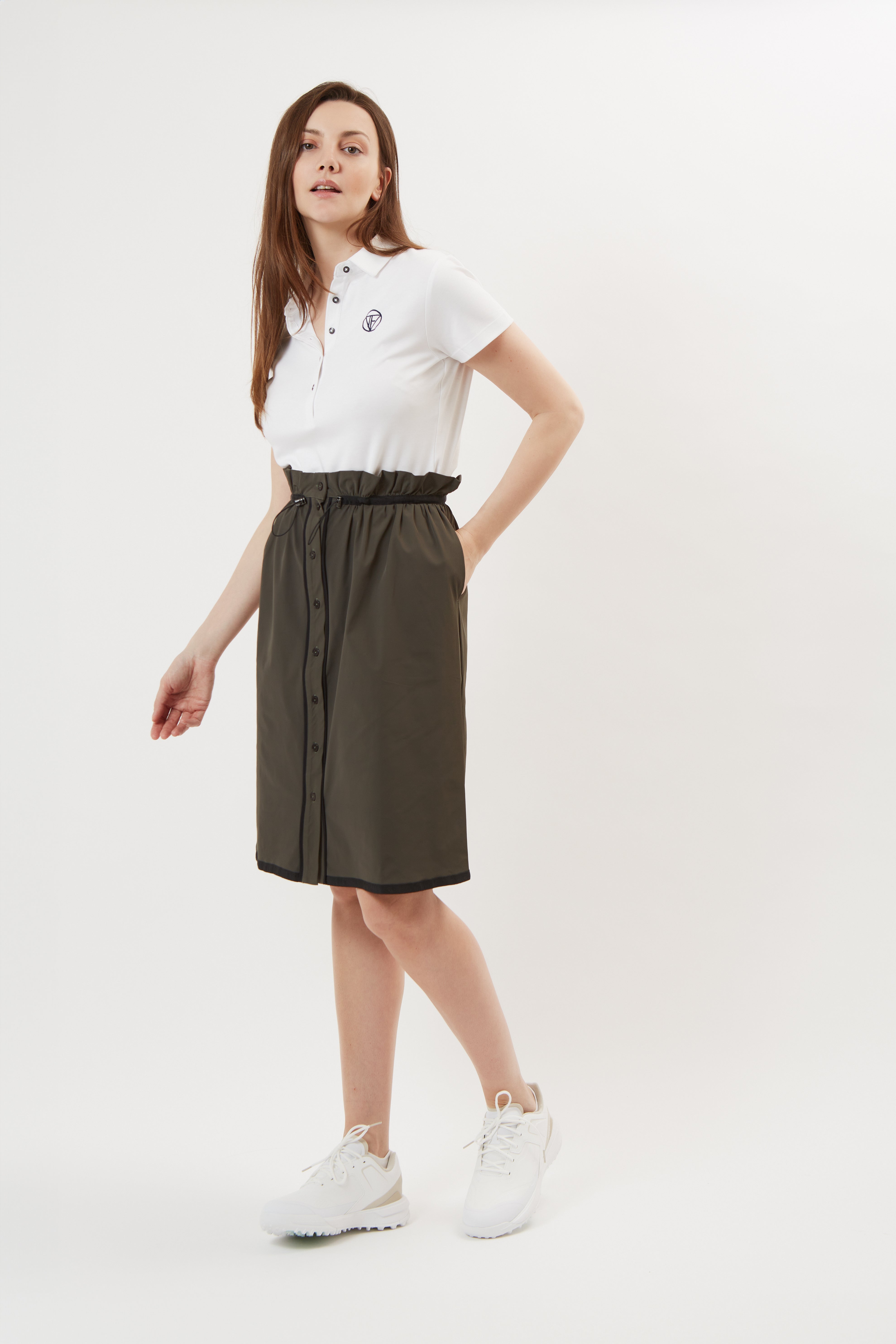 Jupe Paris Kaki